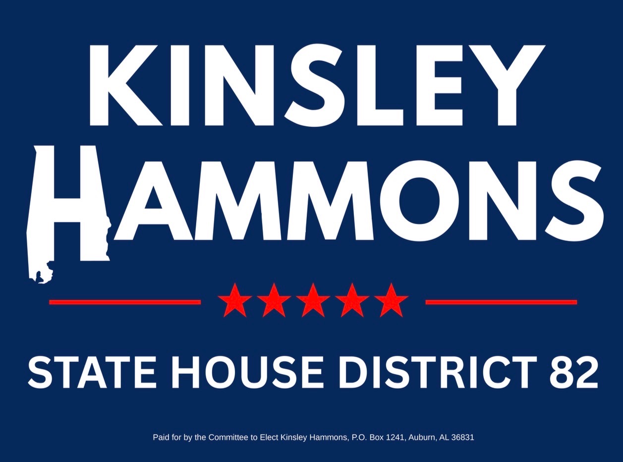 Kinsley Hammons yard sign